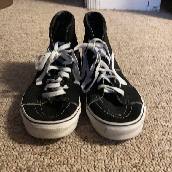 Size 12 mens high top vans - Picture 2 of 4
